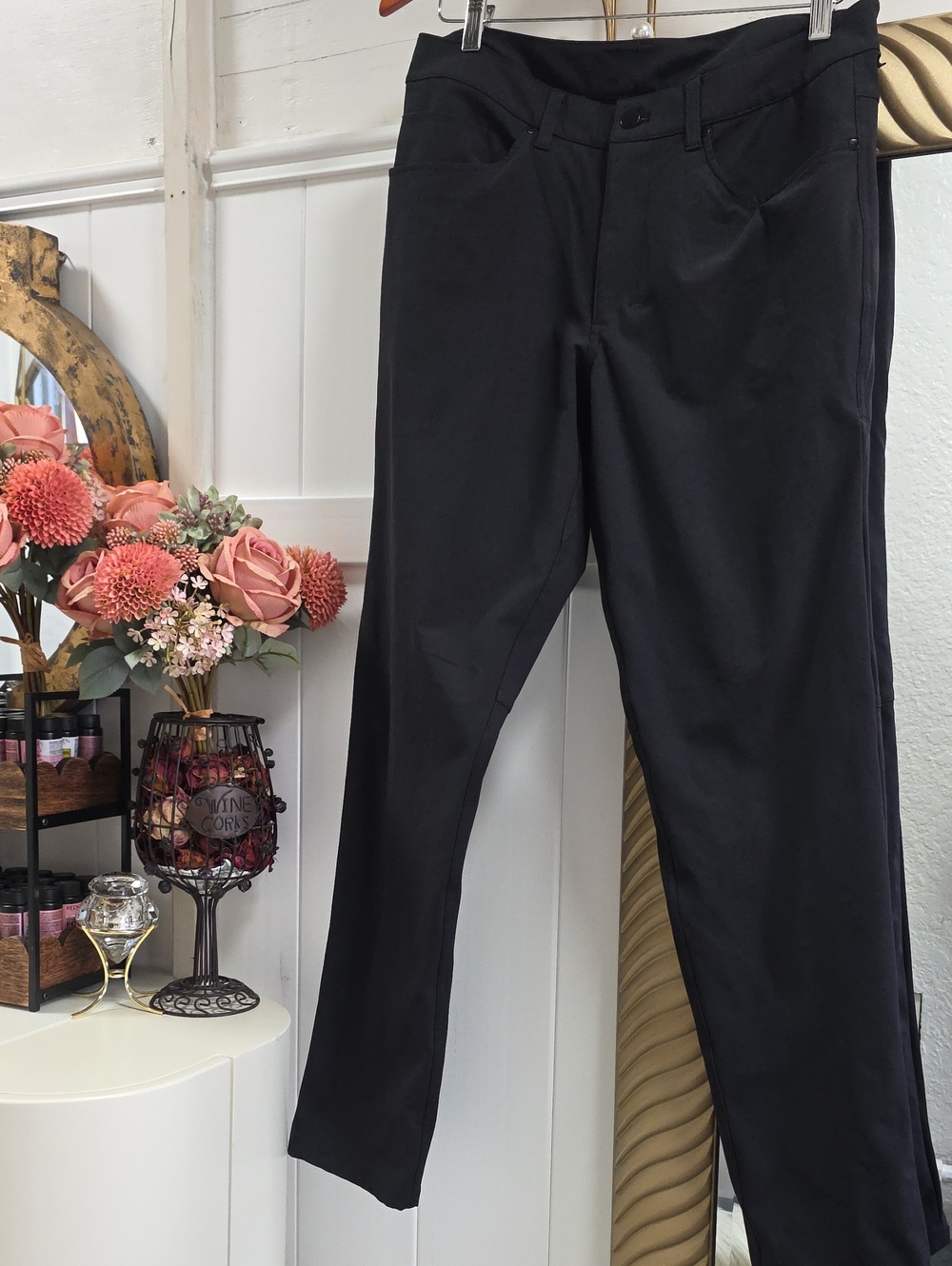 lululemon athletica Black Slim Chinos Size 32